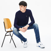 Men's Crew Neck Pima Cotton Jersey T-shirt / Lacoste