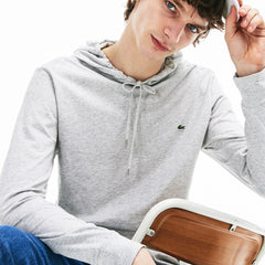 Men's Regular Fit Hooded Jersey T-shirt / Lacoste