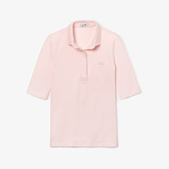Women's Slim Fit Stretch Mini Piqué Polo Shirt / Lacoste