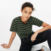 Women's Cotton And Linen T-Shirt / Lacoste