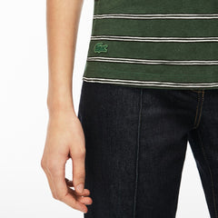 Women's Cotton And Linen T-Shirt / Lacoste