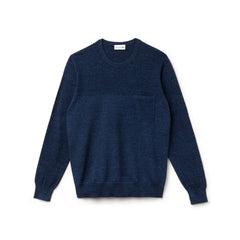 Men's Cotton And Linen Knit Sweater / Lacoste