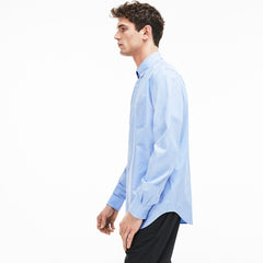 Men's Regular Fit Cotton Mini Piqué Shirt / Lacoste