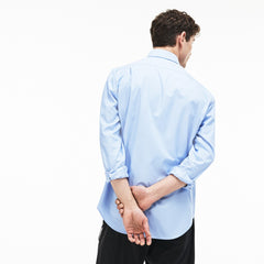 Men's Regular Fit Cotton Mini Piqué Shirt / Lacoste