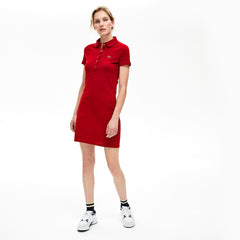 Women's Stretch Cotton Mini Piqué Polo Dress / Lacoste