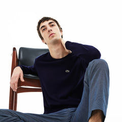 Men's Caviar Piqué Accent Sweater / Lacoste