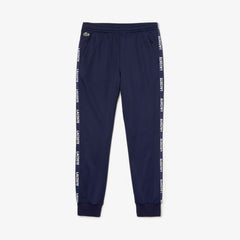 Men's SPORT Signature Bands Piqué Track Pants / Lacoste