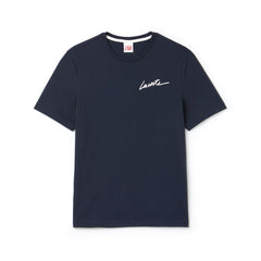 Men's LIVE Crew Neck Signature Jersey T-shirt / Lacoste
