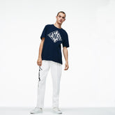 Unisex LIVE Embroidered Fleece Urban Jogging Pants / Lacoste