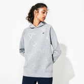Women's SPORT Printed Fleece Tennis Sweatshirt / Lacoste