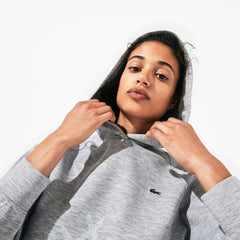 Women's SPORT Printed Fleece Tennis Sweatshirt / Lacoste