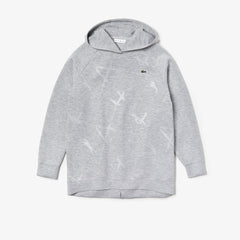 Women's SPORT Printed Fleece Tennis Sweatshirt / Lacoste