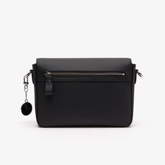 Women's Daily Classic Coated Canvas Shoulder Bag / Lacoste