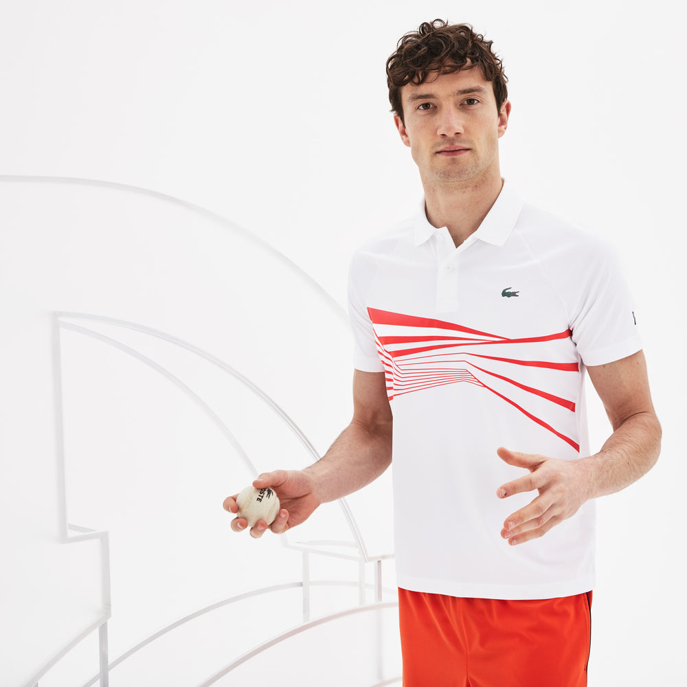 Men's SPORT Novak Djokovic Collection Tech Jersey Polo / Lacoste