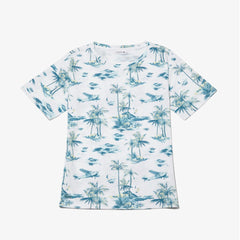 Women's Crew Neck Jersey T-shirt / Lacoste
