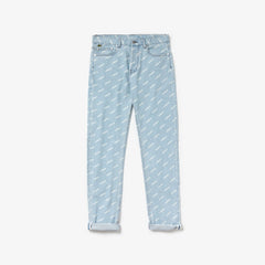 Men's LIVE Printed Logo Jeans / Lacoste