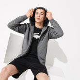 Men's SPORT Oversized Croc Zip Fleece Sweatshirt / Lacoste