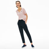 Women's V-neck Jersey T-shirt / Lacoste