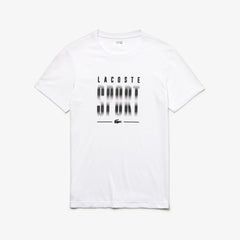 Men's SPORT Crew Neck Jersey Tennis T-shirt / Lacoste