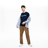 Men's Crew Neck Soft Cotton T-shirt / Lacoste