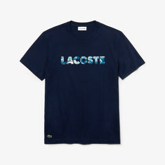 Men's Crew Neck Soft Cotton T-shirt / Lacoste