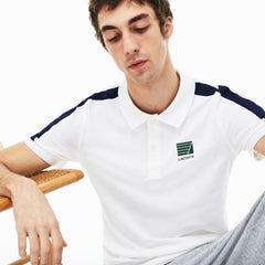 Men's Slim Fit Cotton Mini Piqué Polo / Lacoste