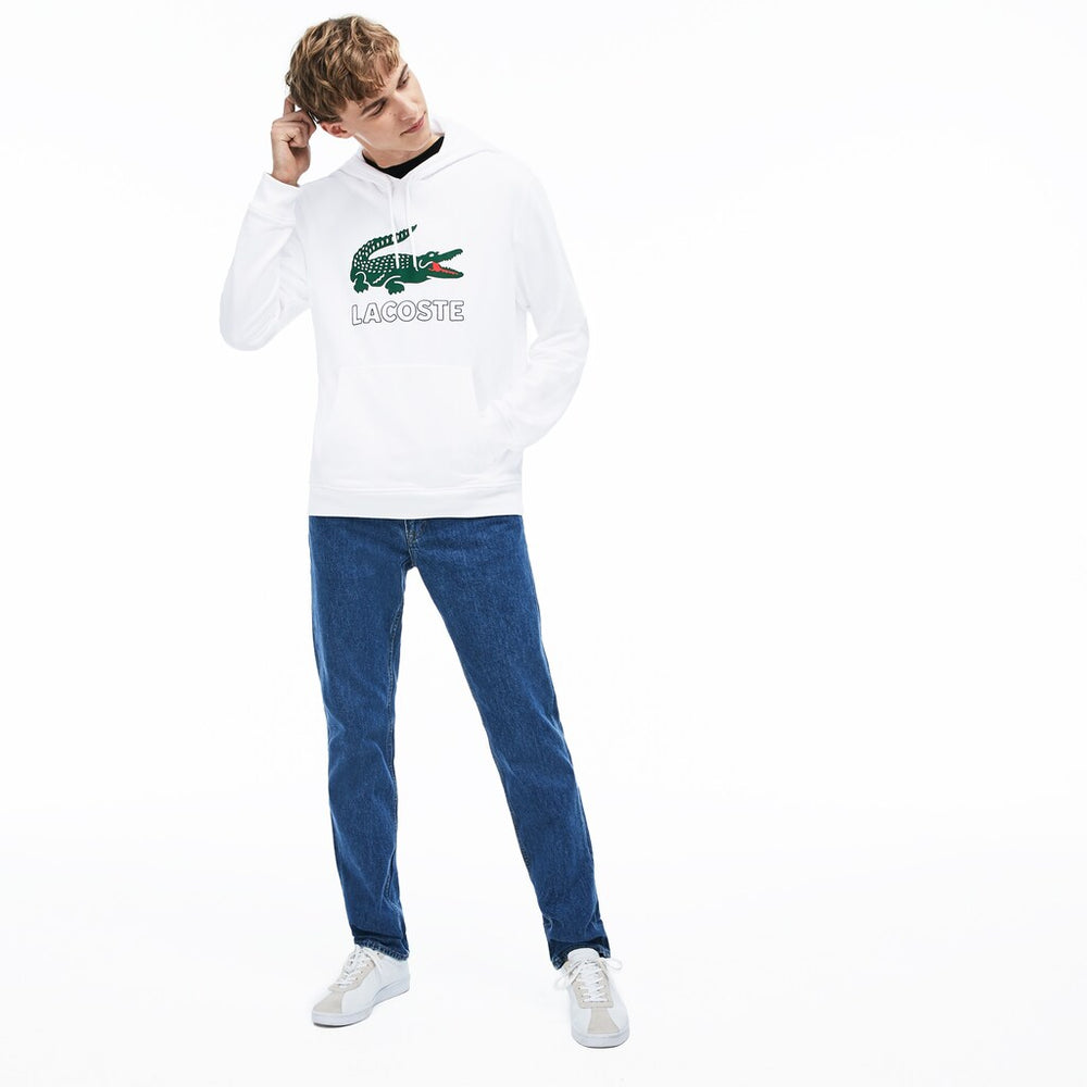 Men's Hooded Fleece Sweatshirt / Lacoste