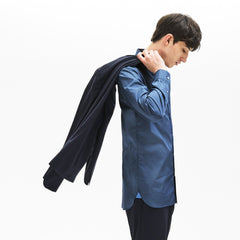 Men's Slim Fit Cotton Poplin Shirt / Lacoste