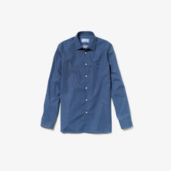 Men's Slim Fit Cotton Poplin Shirt / Lacoste