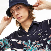 Men's Regular Fit Cotton Poplin Shirt / Lacoste