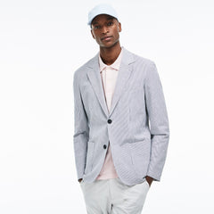 Men's Slim Fit Stretch Cotton Blazer / Lacoste