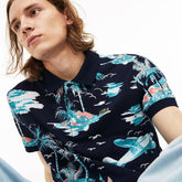 Men's Regular Fit Cotton Mini Piqué Polo / Lacoste