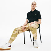 Men's Live Rose Embroidered Camo Sweatpant / Lacoste