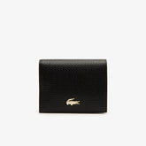 Women's Chantaco Leather Bi-fold Wallet with Coin Purse / Lacoste
