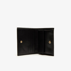Women's Chantaco Leather Bi-fold Wallet with Coin Purse / Lacoste