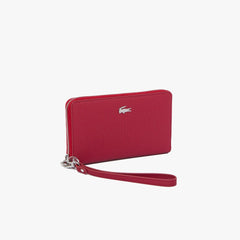 Women's Daily Classic Coated Canvas Wristlet Wallet / Lacoste