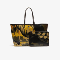 Women's Robert George Large Coated Print Canvas Tote Bag / Lacoste