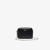 Women's Lacoste LIVE Coated Print Canvas Shoulder Bag / Lacoste