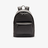 Men's L.12.12 Casual Embossed Lettering Leather Backpack / Lacoste