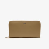 Men's Fitzgerald Zip Colorblock Leather 6 Card Wallet / Lacoste