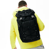 Men's Altitude Drawstring Flap Nylon Backpack / Lacoste