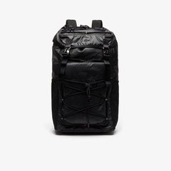 Men's Altitude Drawstring Flap Nylon Backpack / Lacoste