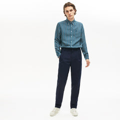 Men's Pleat-Front Twill Chinos / Lacoste