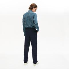 Men's Pleat-Front Twill Chinos / Lacoste