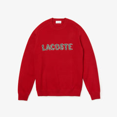 Men's Croco Magic Embroidery Wool Blend Sweater / Lacoste
