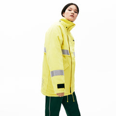 Unisex LIVE Reflective-Stripe Canvas Parka / Lacoste