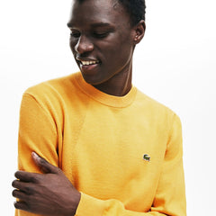 Men's Crewneck Textured Thermoregulating Sweater / Lacoste