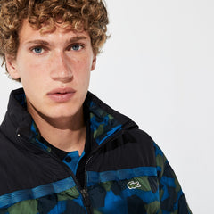 Men's SPORT Color-Blocked Water Resistant Quilted Jacket / Lacoste