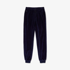 Women's Tapered Velour Terry Sweatpants / Lacoste