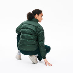 Women's Reversible Color-Blocked Water-Resistant Quilted Jacket / Lacoste